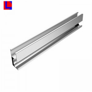 Aluminiowa rama montażowa na panel słoneczny z niestandardowym profilem