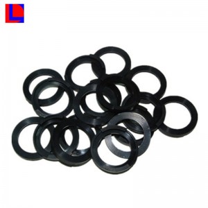 wysokiej jakości odporna na ciepło, odporna na wstrząsy okrągła płaska gumowa uszczelka