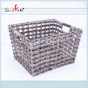 Gorąca wyprzedaż rattanowy kosz do przechowywania z rattanu PE