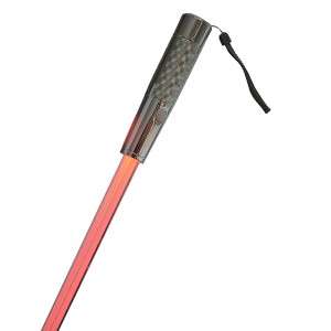 Materiał środowiskowy Kompaktowy uchwyt Wał LED prosty Parasol