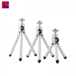 Łatwy do przenoszenia piękny przenośny teleskopowy aluminiowy statyw JK o wysokiej jakości do aparatu i telefonu