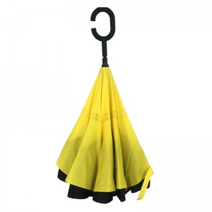 New Fashion Wiatroodporny parasol samochodowy odwrócony parasol