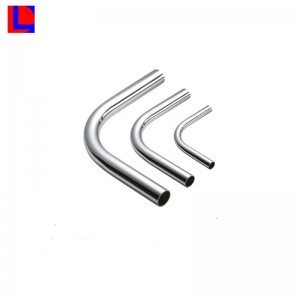 Niestandardowa aluminiowa rura zginana w kształcie litery U.