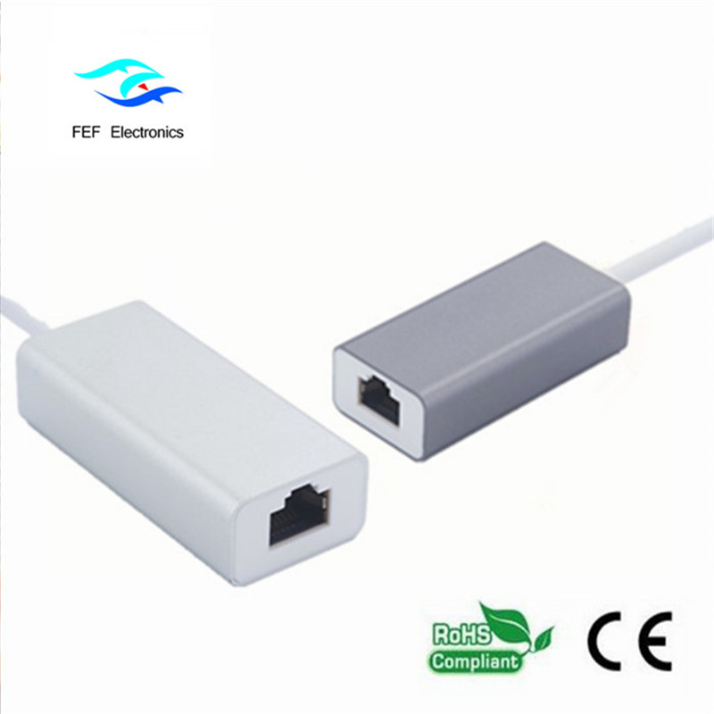 Konwerter męski konwerter USB Type C na HDMI Męski konwerter ABS Obsługa 4K 60Hz Kod: FEF-USBIC-015