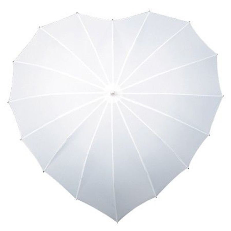 Promocyjny parasol Valentine w kształcie serca