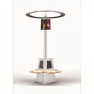 Inteligentna ławka zasilana energią słoneczną z oświetleniem LED i ładowarką USB do telefonów