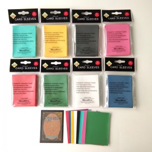 Standardowy rozmiar MTG Kolor Matowy pokrowiec na kartę do gry 66x91mm