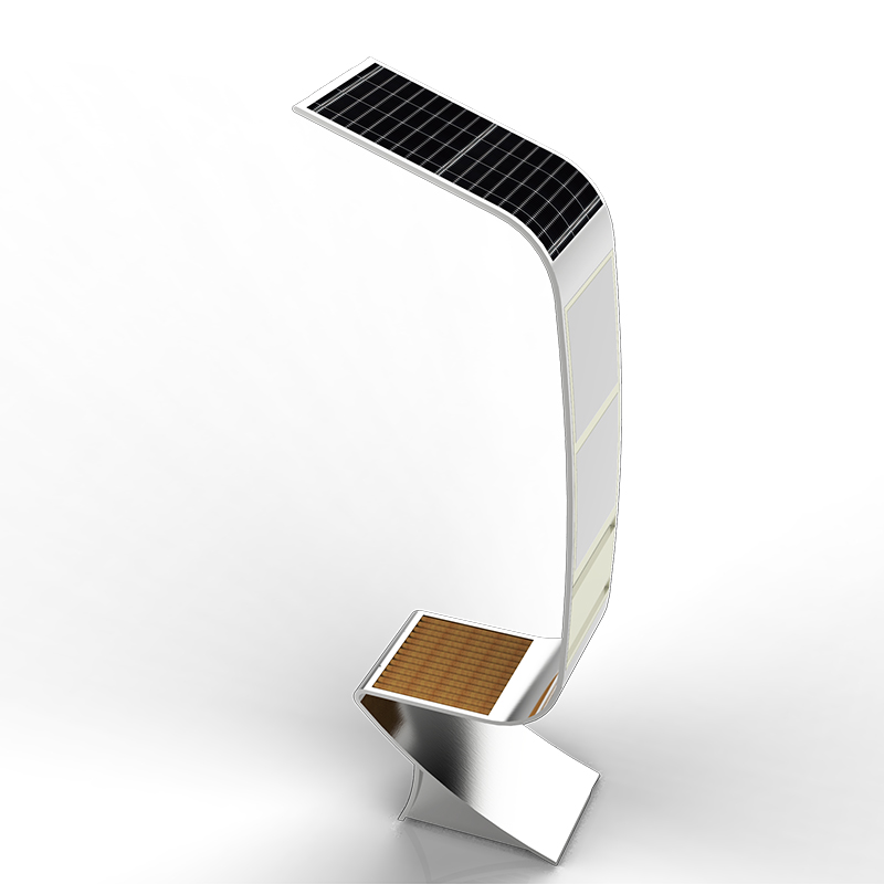 Sprzęt reklamowy Słoneczne oświetlenie LED Smart Bench