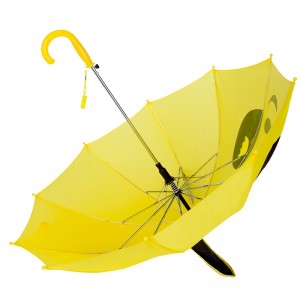 Parasol hurtowy czarny żółty parasol panda auto otwarty dziecięcy parasol