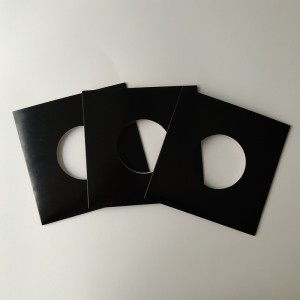 7-calowa, 45-obr./min. 350 g / m2 Brązowa tekturowa kurtka z otworem