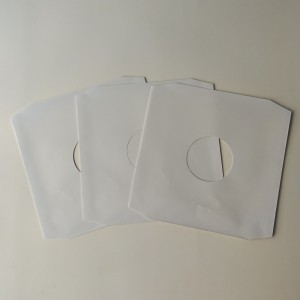 33 RPM Cut Corner Paper Record Sleeves