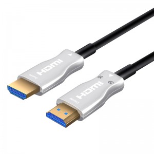 Światłowodowy kabel HDMI, HDMI 2.0 AM do AM, 4K @ 60HZ, 18Gps, RGB4: 4: 4 3D ARC