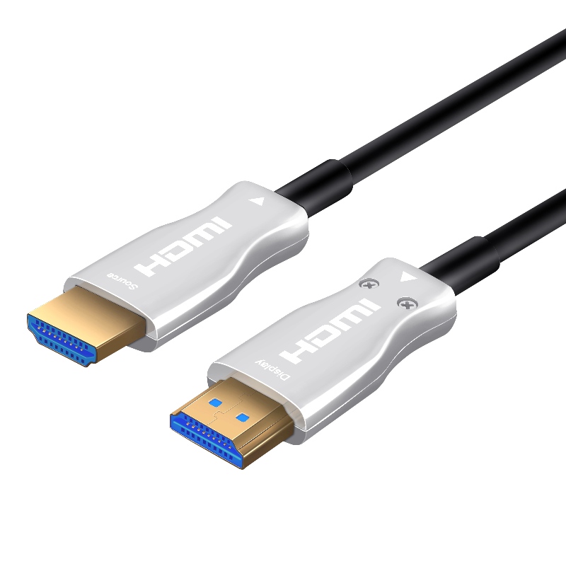 Światłowodowy kabel HDMI, HDMI 2.0 AM do AM, 4K @ 60HZ, 18Gps, RGB4: 4: 4 3D ARC