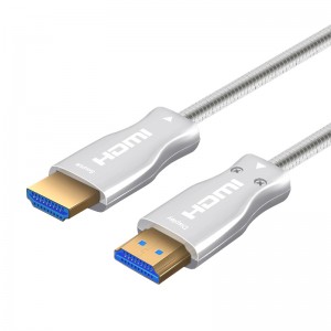15 m 49 stóp HDMI 2.0 18 Gbps 4K 60 Hz Kabel HDMI do HDMI z pozłacanym kablem światłowodowym