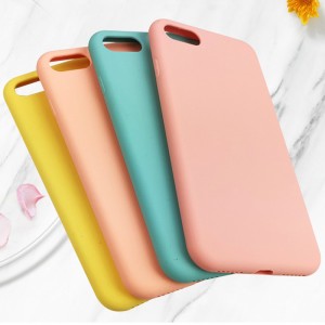 Etui na telefon z płynnym silikonem do iPhone'a X, XR, MAX