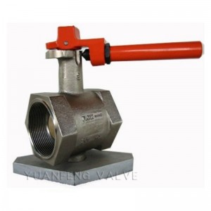 Zawór motylkowy z gwintowanym końcem