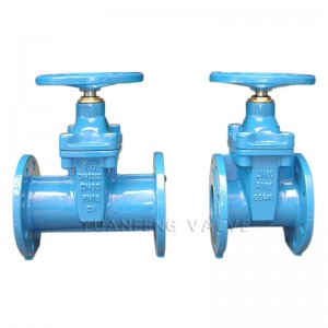 Niewznoszący się trzpień sprężysty z zasuwą