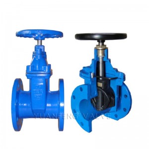 Niewznoszący się trzpień sprężysty z zasuwą