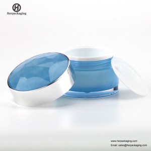 HXL212C Okrągły pusty słoik kosmetyczny Podwójny pojemnik na słoik do pielęgnacji skóry