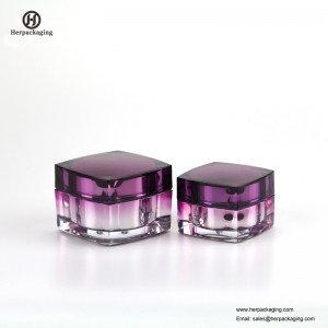 HXL215 Okrągły pusty kosmetyczny słoik Pojemnik z podwójnymi ściankami Słoik do pielęgnacji skóry