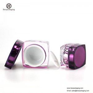 HXL215 Okrągły pusty kosmetyczny słoik Pojemnik z podwójnymi ściankami Słoik do pielęgnacji skóry