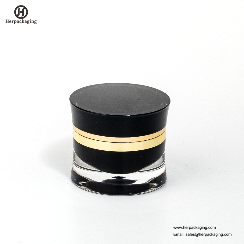 HXL217 luksusowy okrągły pusty akrylowy kosmetyczny słoik