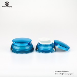 HXL222 luksusowy okrągły pusty akrylowy kosmetyczny słoik