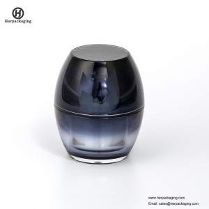 HXL232 Okrągły pusty kosmetyczny słoik Pojemnik z podwójnymi ściankami Słoik do pielęgnacji skóry