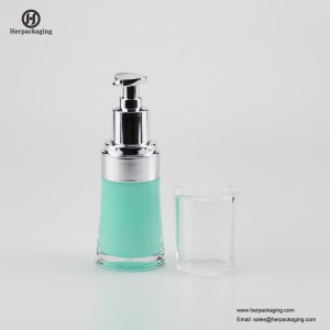 HXL317 Pusty akrylowy krem ​​bezpowietrzny i pojemnik na kosmetyki do opakowań kosmetycznych