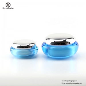 HXL226 luksusowy okrągły pusty akrylowy kosmetyczny słoik