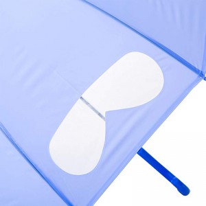 Tańsza hurtowa bańka w kształcie prostej kopuły z dziecięcym parasolem z przezroczystego okna poe