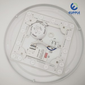 2019 ultra slim okrągła lampa sufitowa z czujnikiem ciepła Sprzedaż 3 lata gwarancji 16 w 24 w