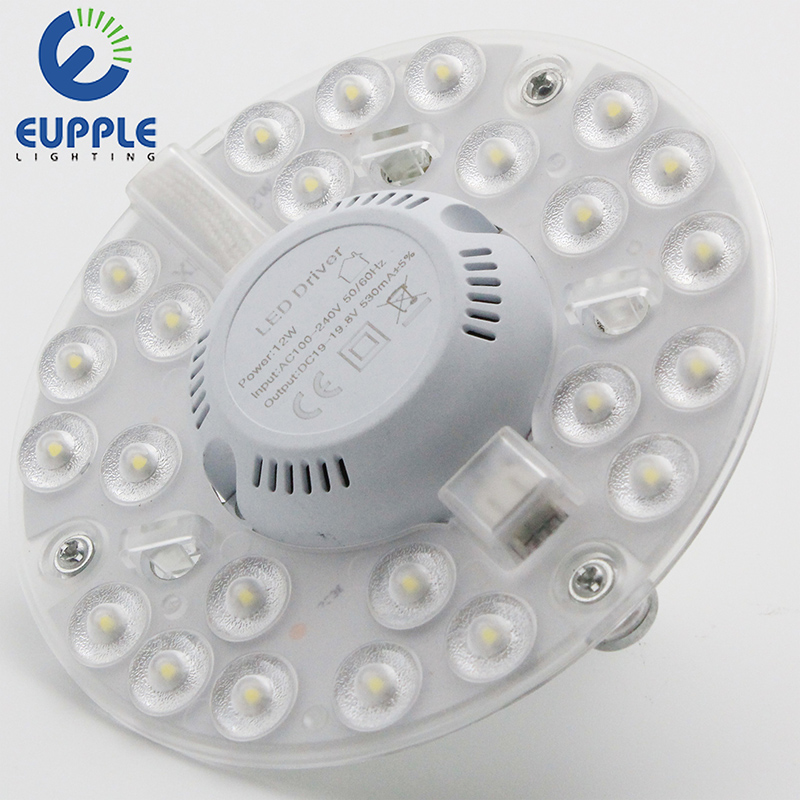 Najlepiej sprzedająca się lampa sufitowa LED DIY z magnesem zastępująca łatwą do montażu wewnątrz lampę LED moduł sufitowy LED