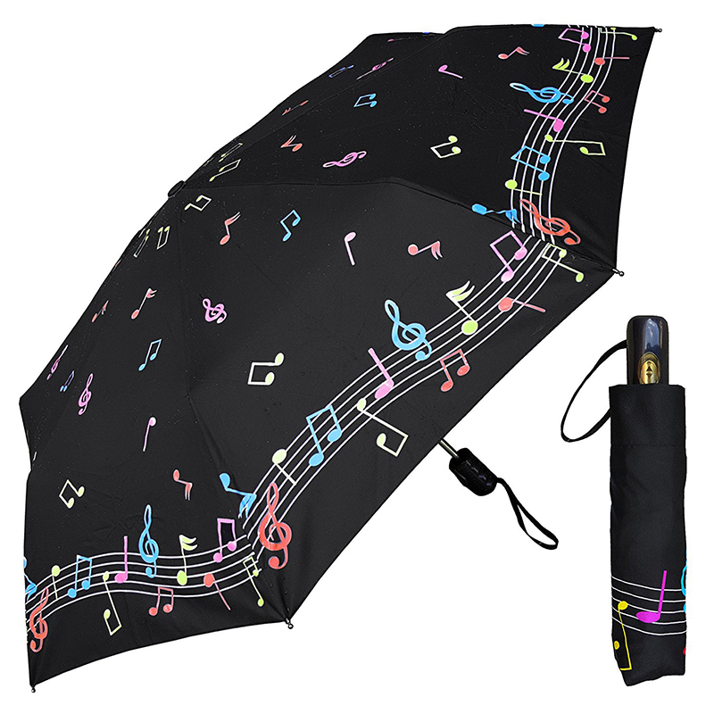 Produkty marketingowe Najwyższej jakości magia Zmieniający kolor Sublimacja 3-krotnie parasol