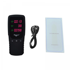 PM2.5 HCHO TVOC Monitor detektora powietrza