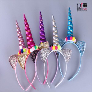 opaska na głowę jednorożca