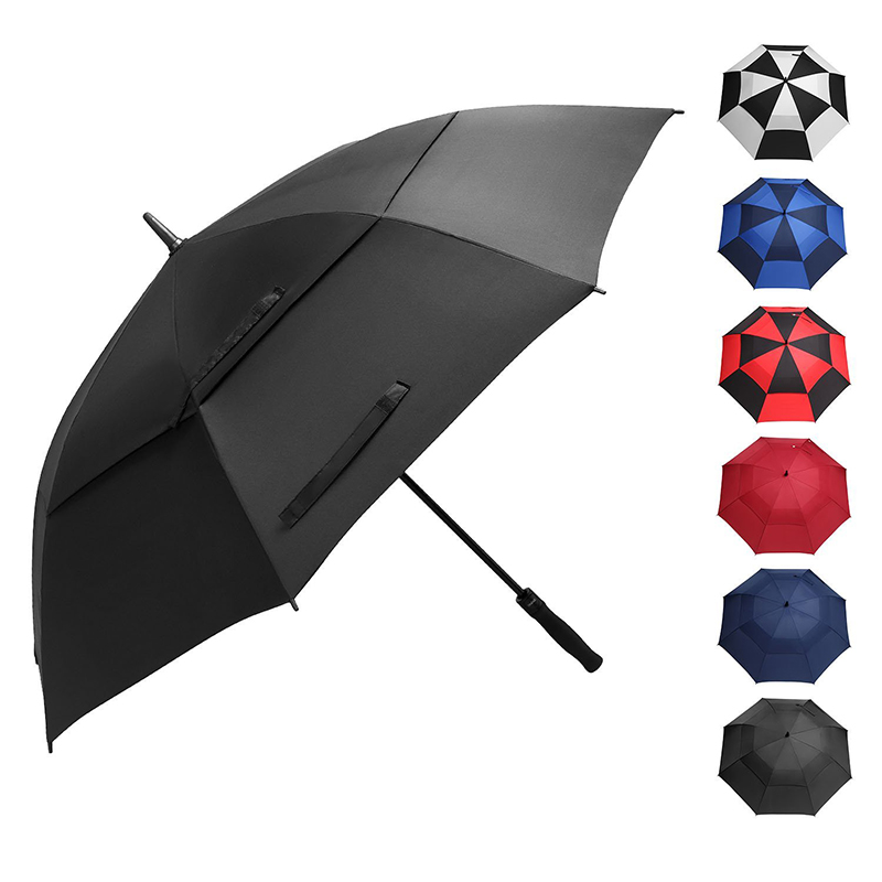 Drukowanie na zamówienie Marketingowy produkt promocyjny automatyczny parasol golfowy otwarty