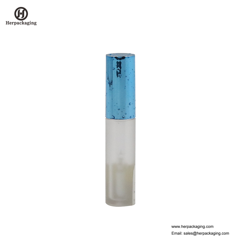 HCL303 Przezroczyste tubki Puste tubki z połyskiem do kolorowych kosmetyków z flokowanymi aplikatorami do ust