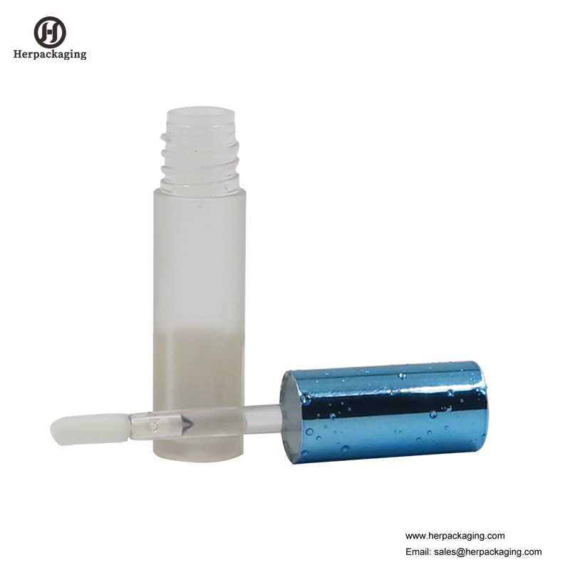HCL303 Przezroczyste tubki Puste tubki z połyskiem do kolorowych kosmetyków z flokowanymi aplikatorami do ust