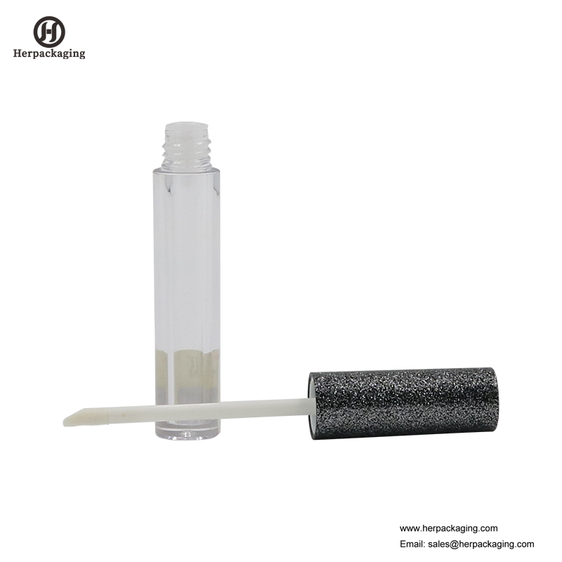 HCL305 Przezroczyste tuby Puste tubki z połyskiem do kolorowych produktów kosmetycznych flokowane aplikatory do błyszczyków