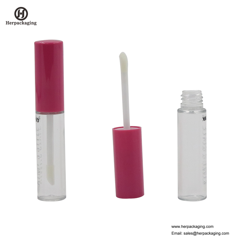 HCL310 Przezroczyste tubki Puste tubki z połyskiem do kolorowych produktów kosmetycznych flokowane aplikatory do błyszczyków