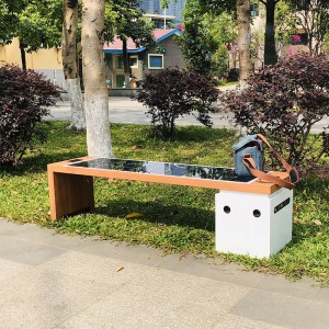 Bezprzewodowa ładowarka Smart Park Bench Solar Energy