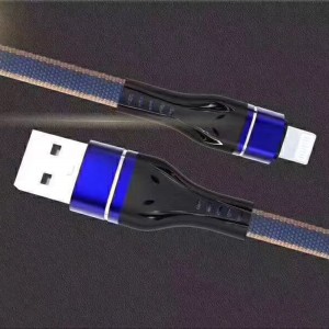 Pleciona szybka ładowarka Płaska aluminiowa obudowa Elastyczny zginanie Nieplączący się kabel danych USB do micro USB, typu C, ładowanie i synchronizacja błyskawicy iPhone'a