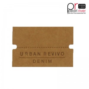 skórzana modna kolorowa zawieszka z dużą liczbą