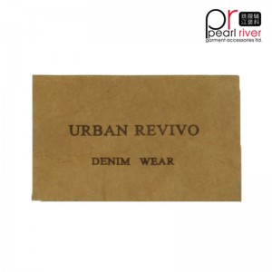 skórzana modna kolorowa zawieszka z dużą liczbą