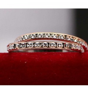 925 Diamentowa róża, złota gwiazda, złoty pierścień, europejski i amerykański wiatr