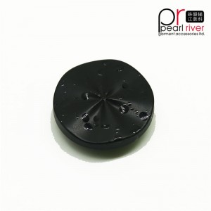 Niestandardowe logo Okrągła żywica do grawerowania Szyć guziki do odzieży / koszuli