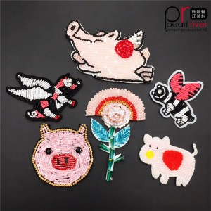 Ekologiczne haftowane koraliki Animal Dragonfly pegasus Dostosowane