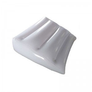 Poduszka / poduszka trójkątna nadmuchiwane łóżko białe