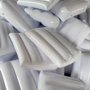 Poduszka / poduszka trójkątna nadmuchiwane łóżko białe